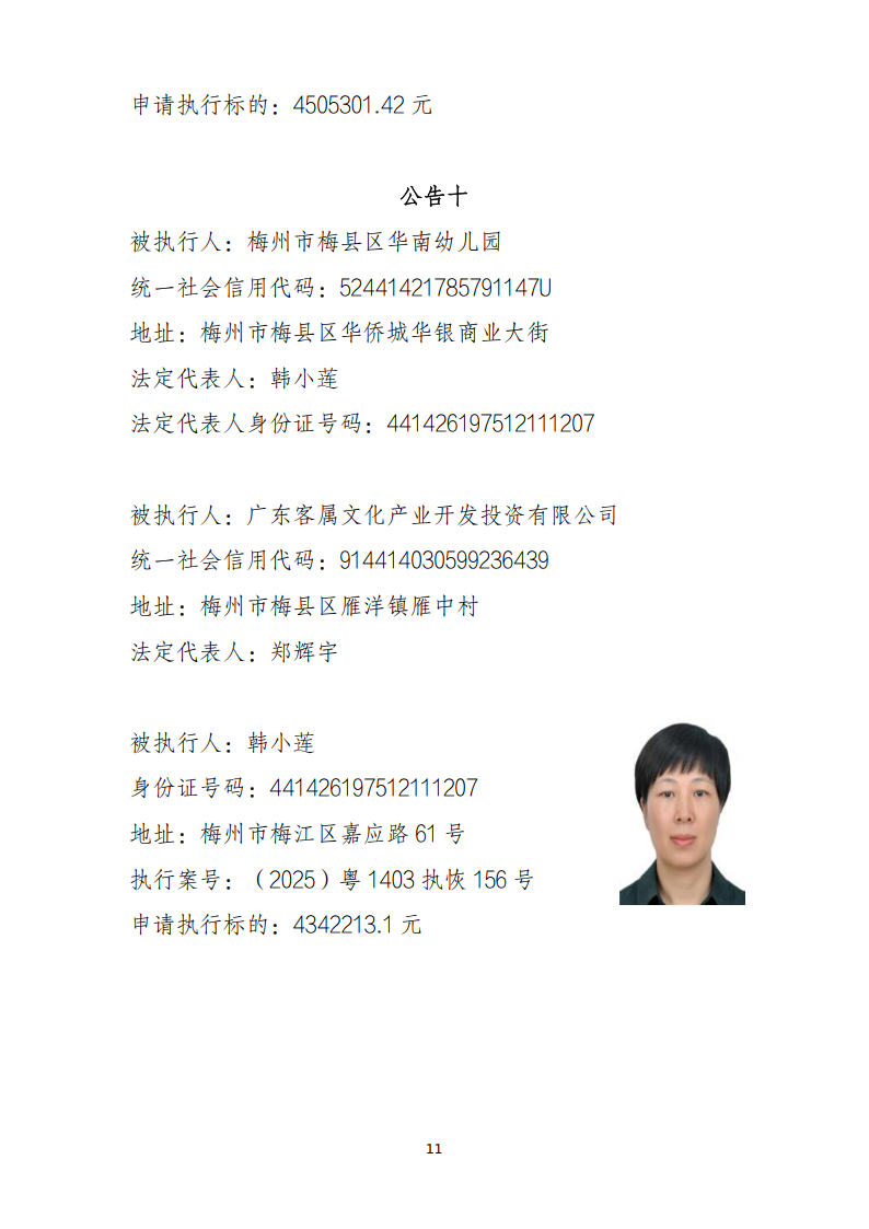 广东省梅州市梅县区人民法院执行悬赏公告（2026年第2批序号11-20）_Page11.jpg