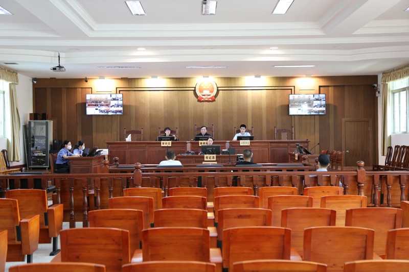2023年6月，梅县区法院开庭审理集中管辖后第一宗涉知识产权刑事案件（曾）.JPG