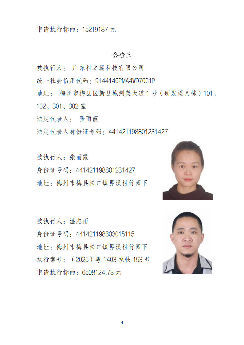 广东省梅州市梅县区人民法院执行悬赏公告（2026年第2批序号11-20）_Page4.jpg